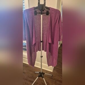 Eileen Fisher Rich Purple Women's Cardigan